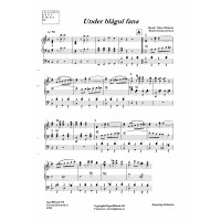 Under blågul fana /full score /Viktor Widqvist/Tommy Jonsson